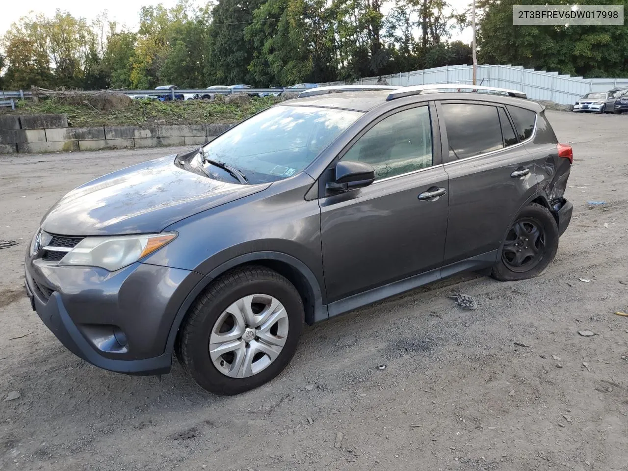 2T3BFREV6DW017998 2013 Toyota Rav4 Le