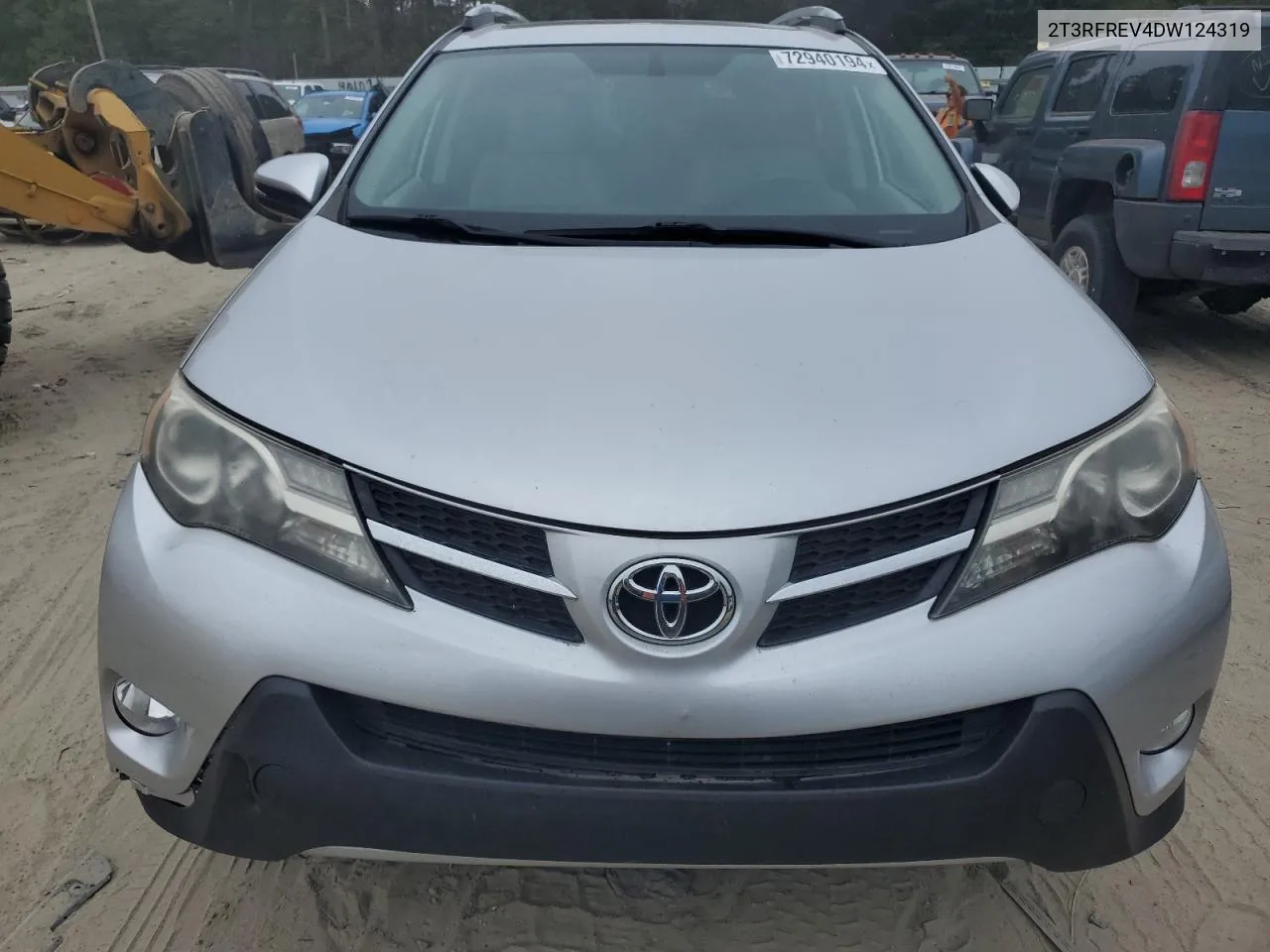 2013 Toyota Rav4 Xle VIN: 2T3RFREV4DW124319 Lot: 72940194