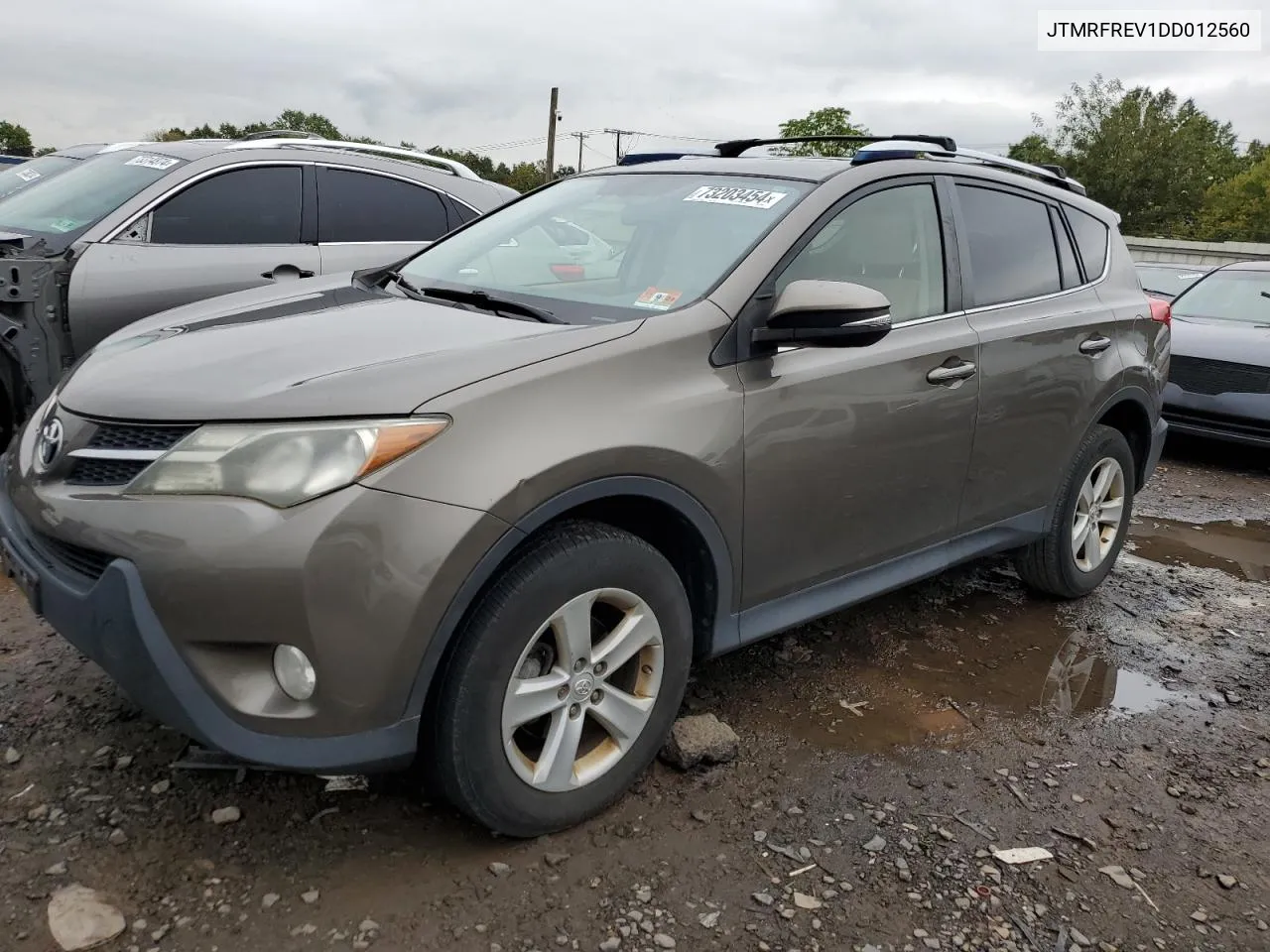 JTMRFREV1DD012560 2013 Toyota Rav4 Xle