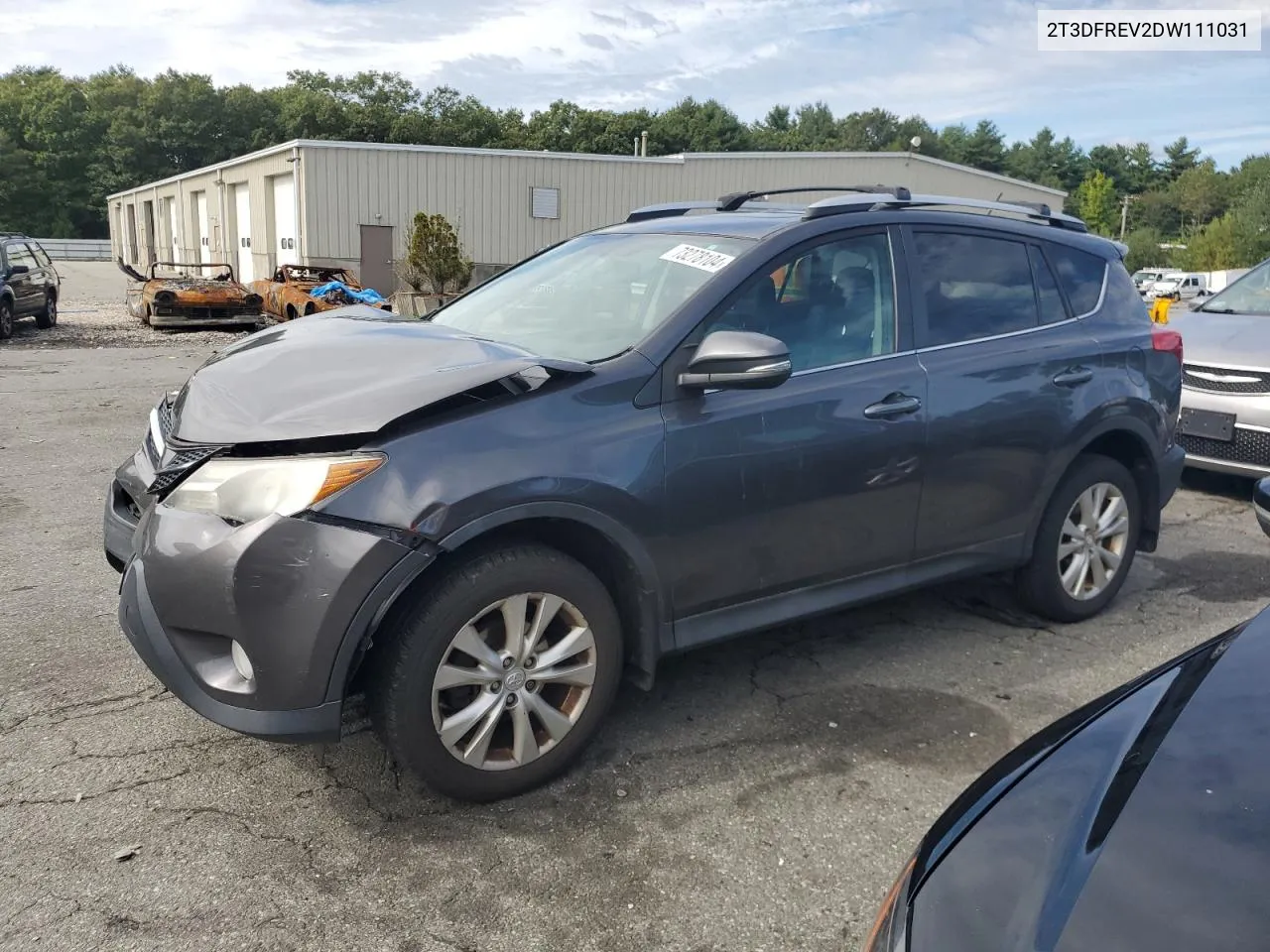 2013 Toyota Rav4 Limited VIN: 2T3DFREV2DW111031 Lot: 73278104