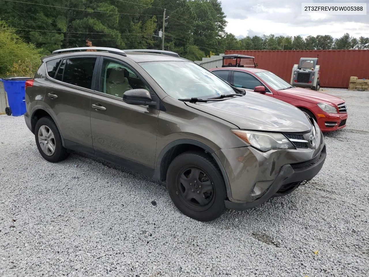 2013 Toyota Rav4 Le VIN: 2T3ZFREV9DW005388 Lot: 73802594