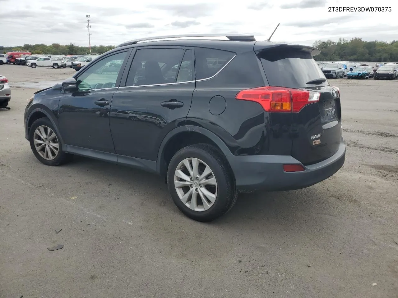 2013 Toyota Rav4 Limited VIN: 2T3DFREV3DW070375 Lot: 73805784