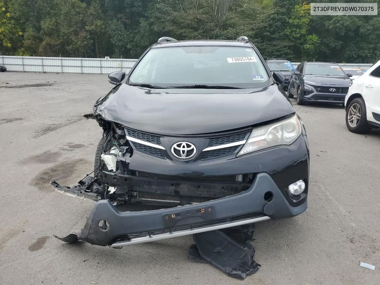 2T3DFREV3DW070375 2013 Toyota Rav4 Limited