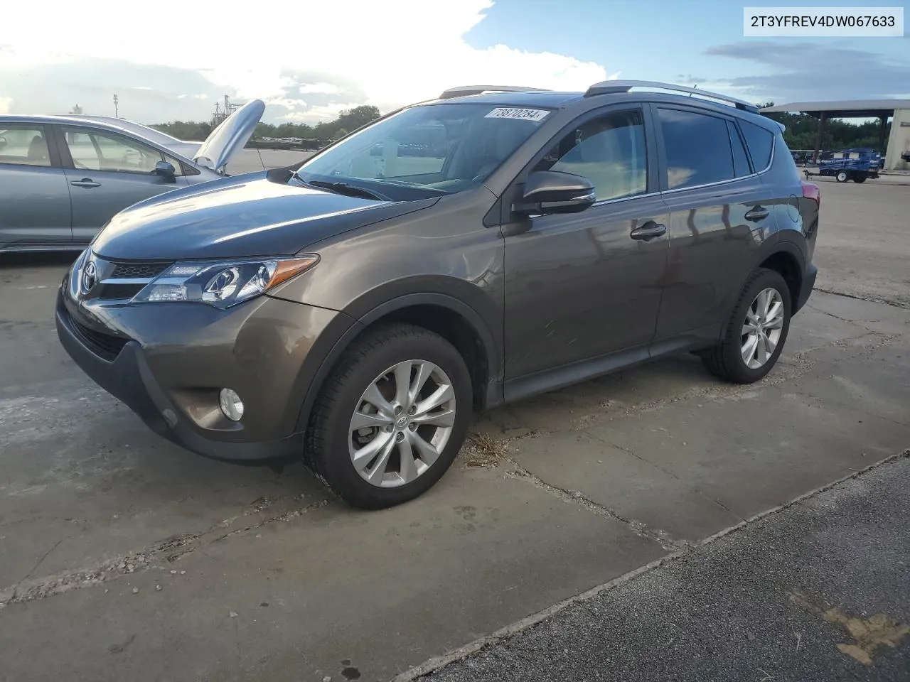 2013 Toyota Rav4 Limited VIN: 2T3YFREV4DW067633 Lot: 73870284