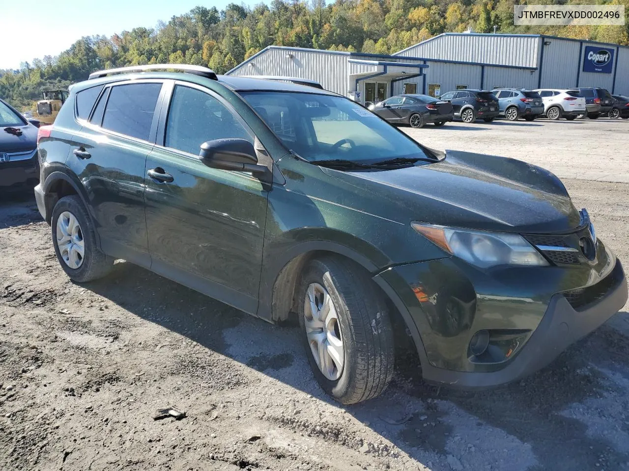 2013 Toyota Rav4 Le VIN: JTMBFREVXDD002496 Lot: 75344274