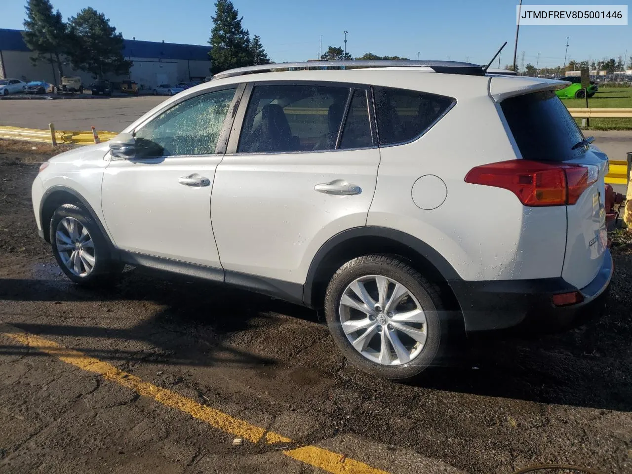 2013 Toyota Rav4 Limited VIN: JTMDFREV8D5001446 Lot: 76005484