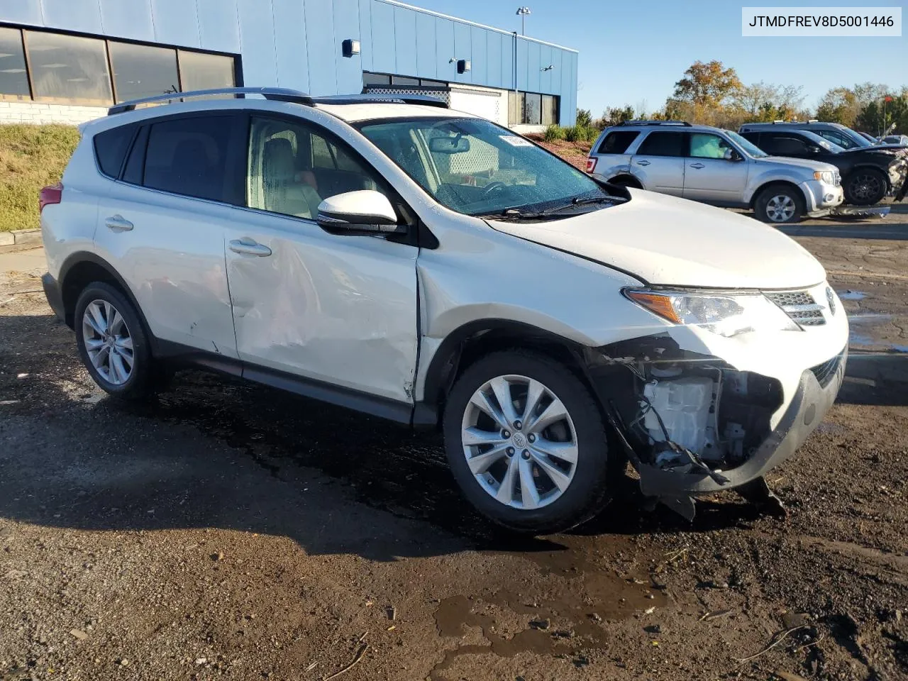 2013 Toyota Rav4 Limited VIN: JTMDFREV8D5001446 Lot: 76005484