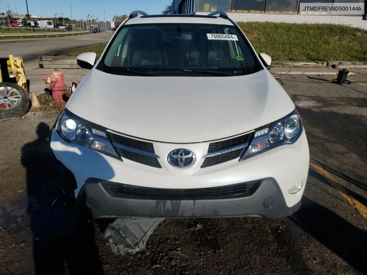 2013 Toyota Rav4 Limited VIN: JTMDFREV8D5001446 Lot: 76005484