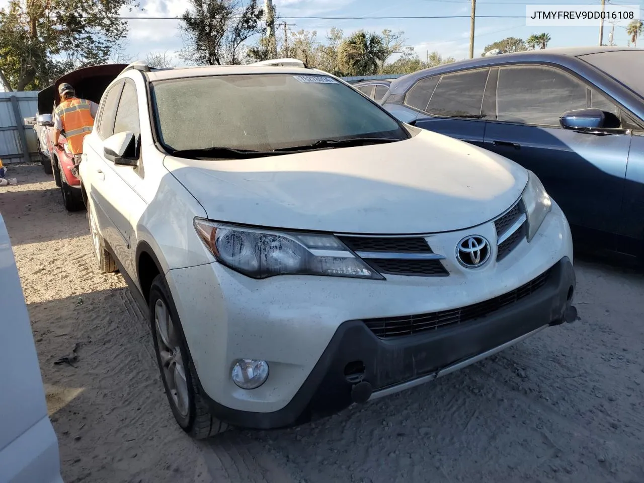 2013 Toyota Rav4 Limited VIN: JTMYFREV9DD016108 Lot: 76278094