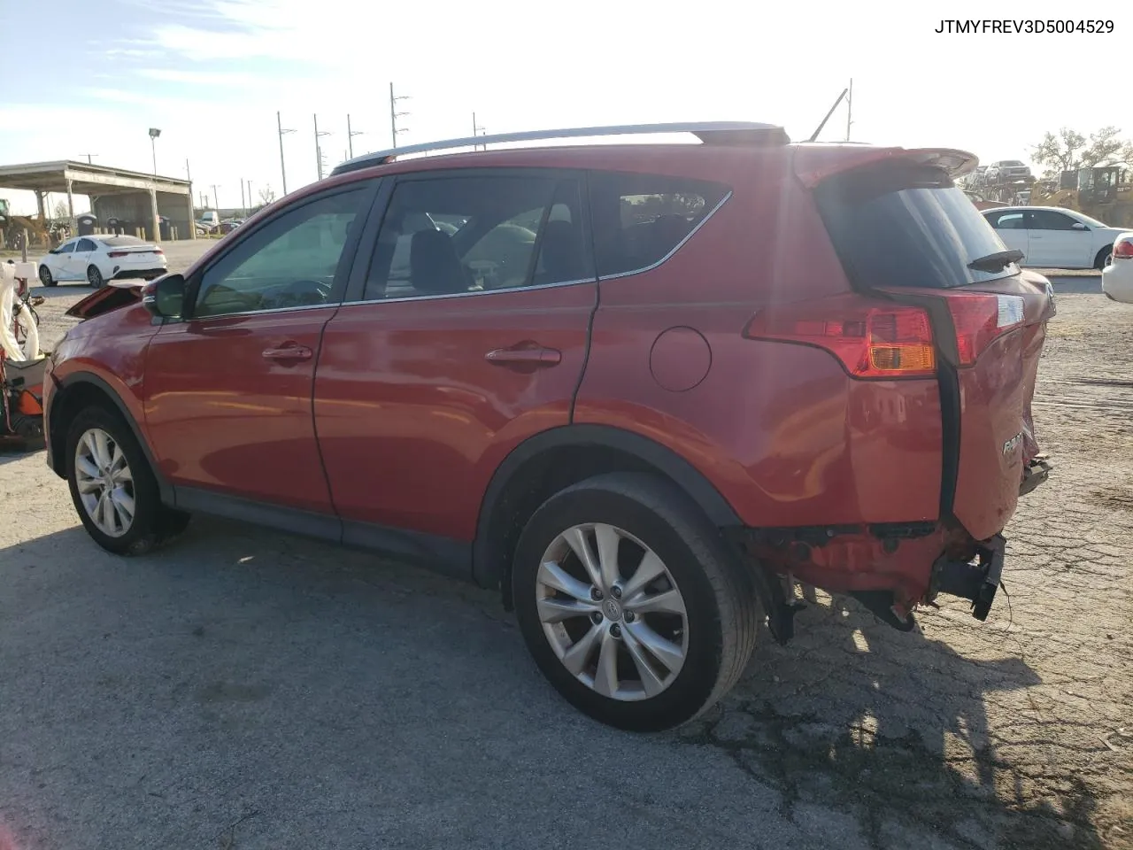 2013 Toyota Rav4 Limited VIN: JTMYFREV3D5004529 Lot: 76279214