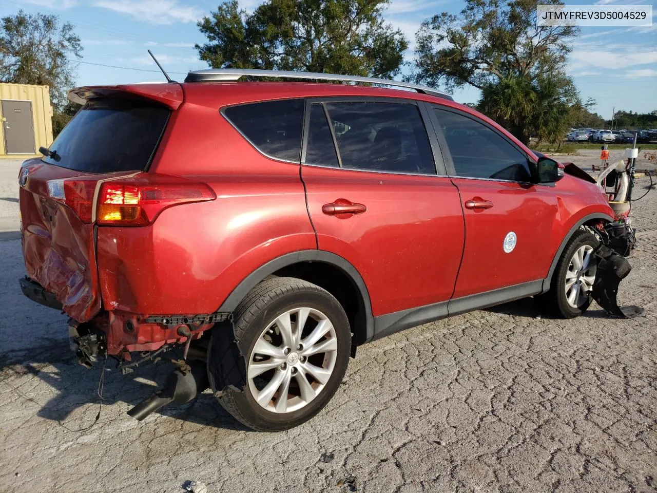 2013 Toyota Rav4 Limited VIN: JTMYFREV3D5004529 Lot: 76279214