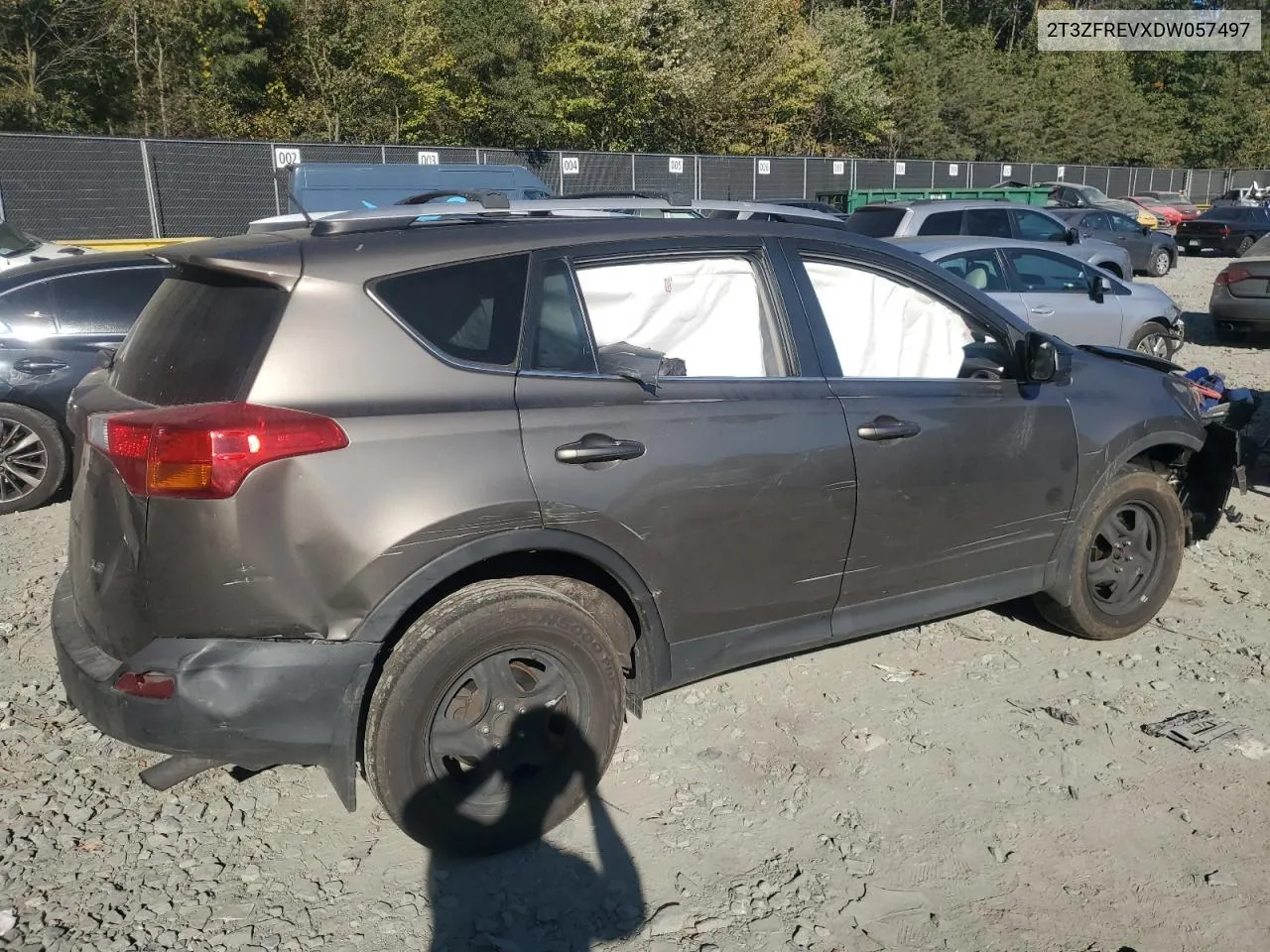 2013 Toyota Rav4 Le VIN: 2T3ZFREVXDW057497 Lot: 76525964