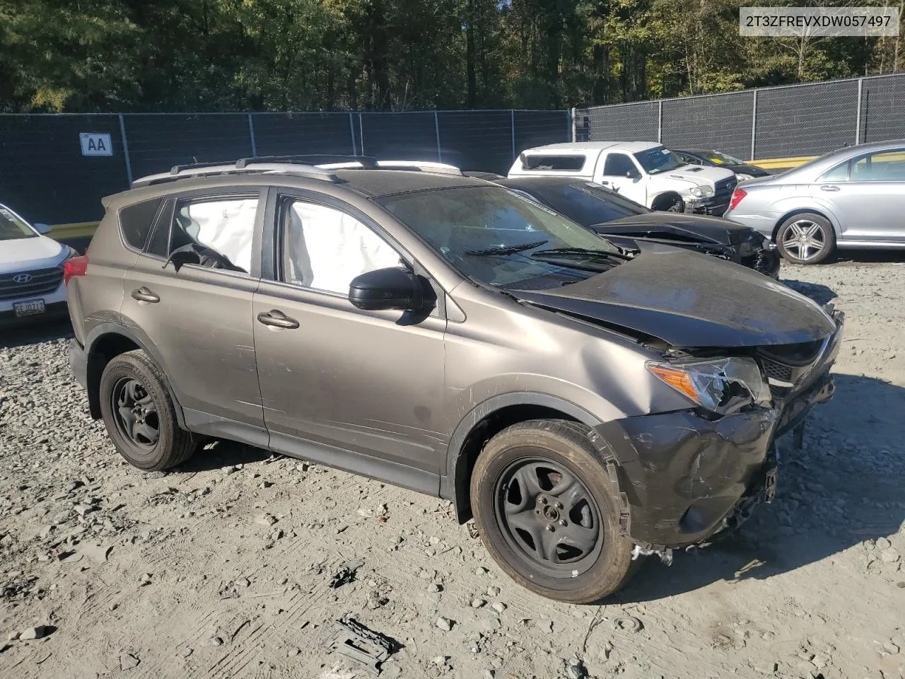 2013 Toyota Rav4 Le VIN: 2T3ZFREVXDW057497 Lot: 76525964