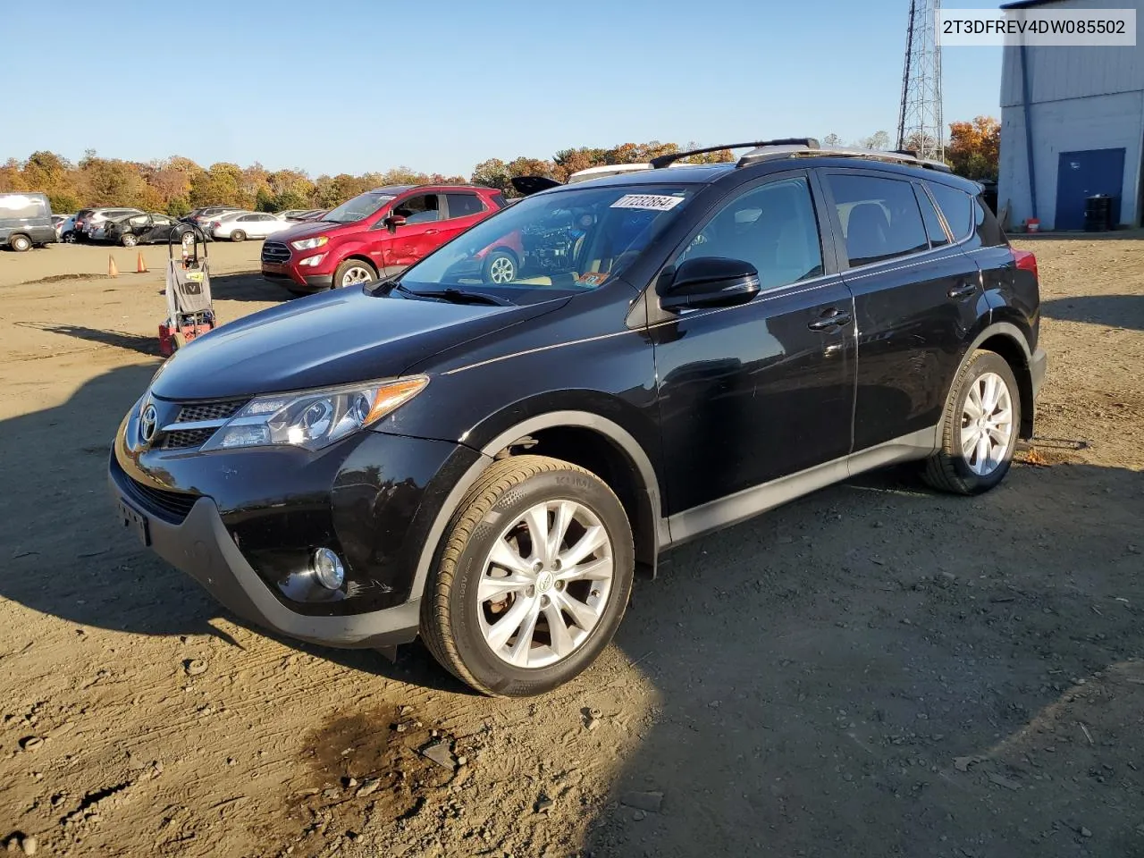 2013 Toyota Rav4 Limited VIN: 2T3DFREV4DW085502 Lot: 77232864