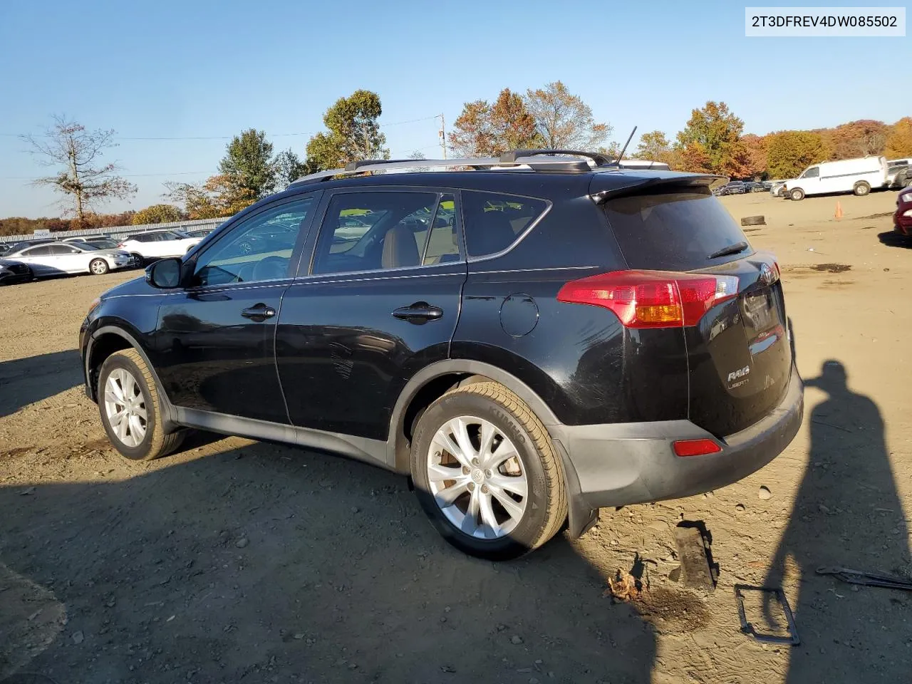 2T3DFREV4DW085502 2013 Toyota Rav4 Limited