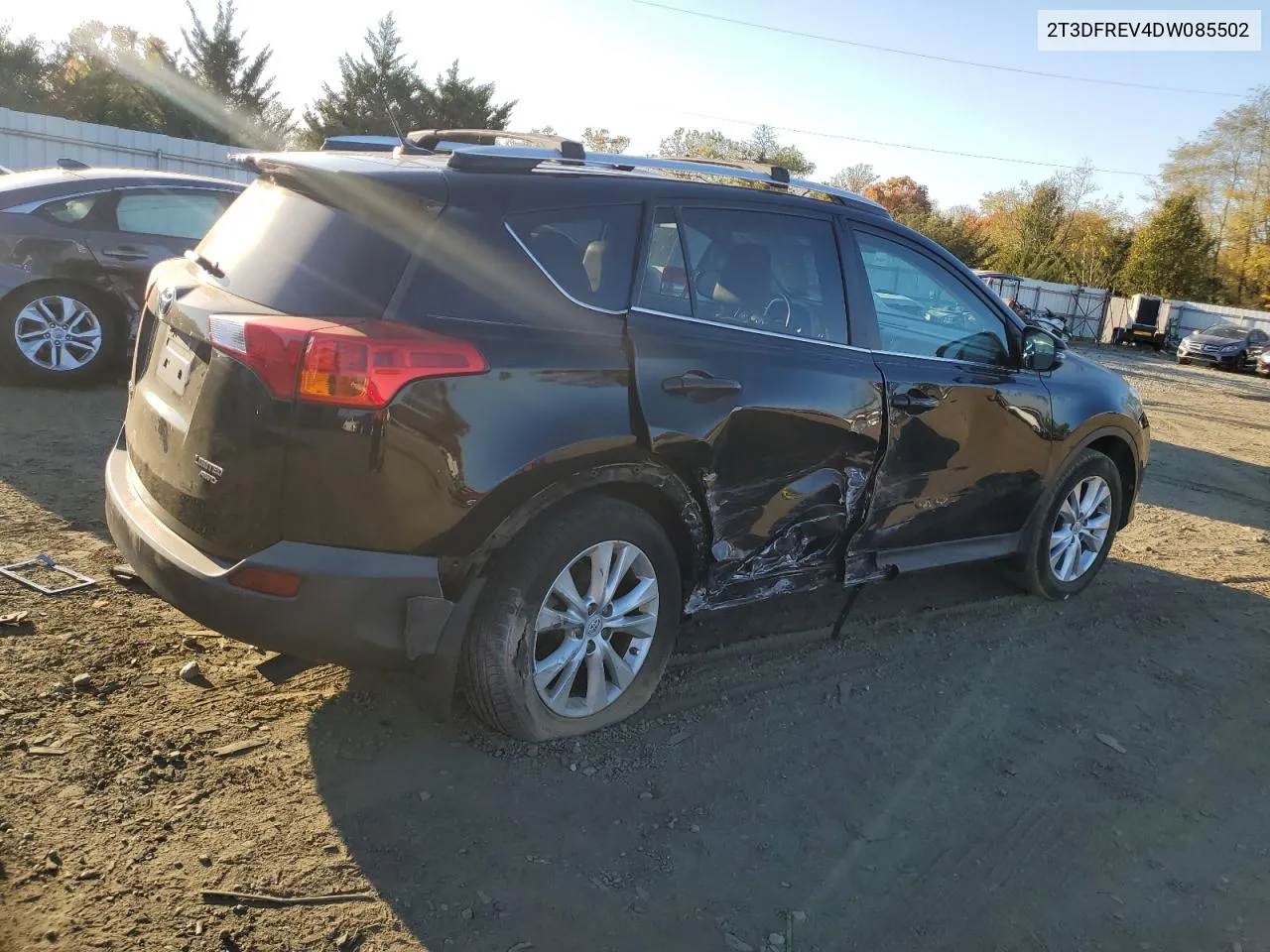 2T3DFREV4DW085502 2013 Toyota Rav4 Limited