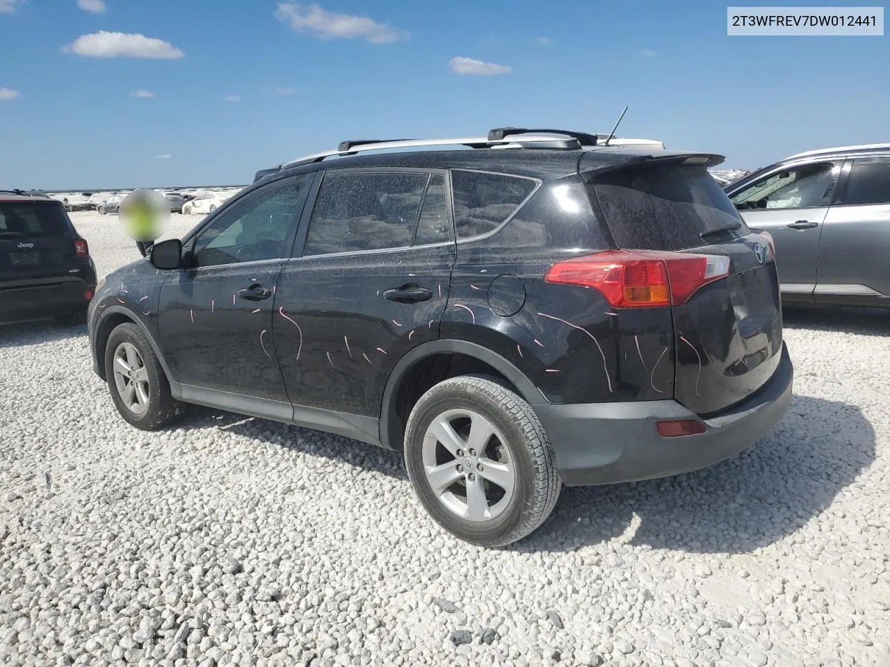 2013 Toyota Rav4 Xle VIN: 2T3WFREV7DW012441 Lot: 77652554