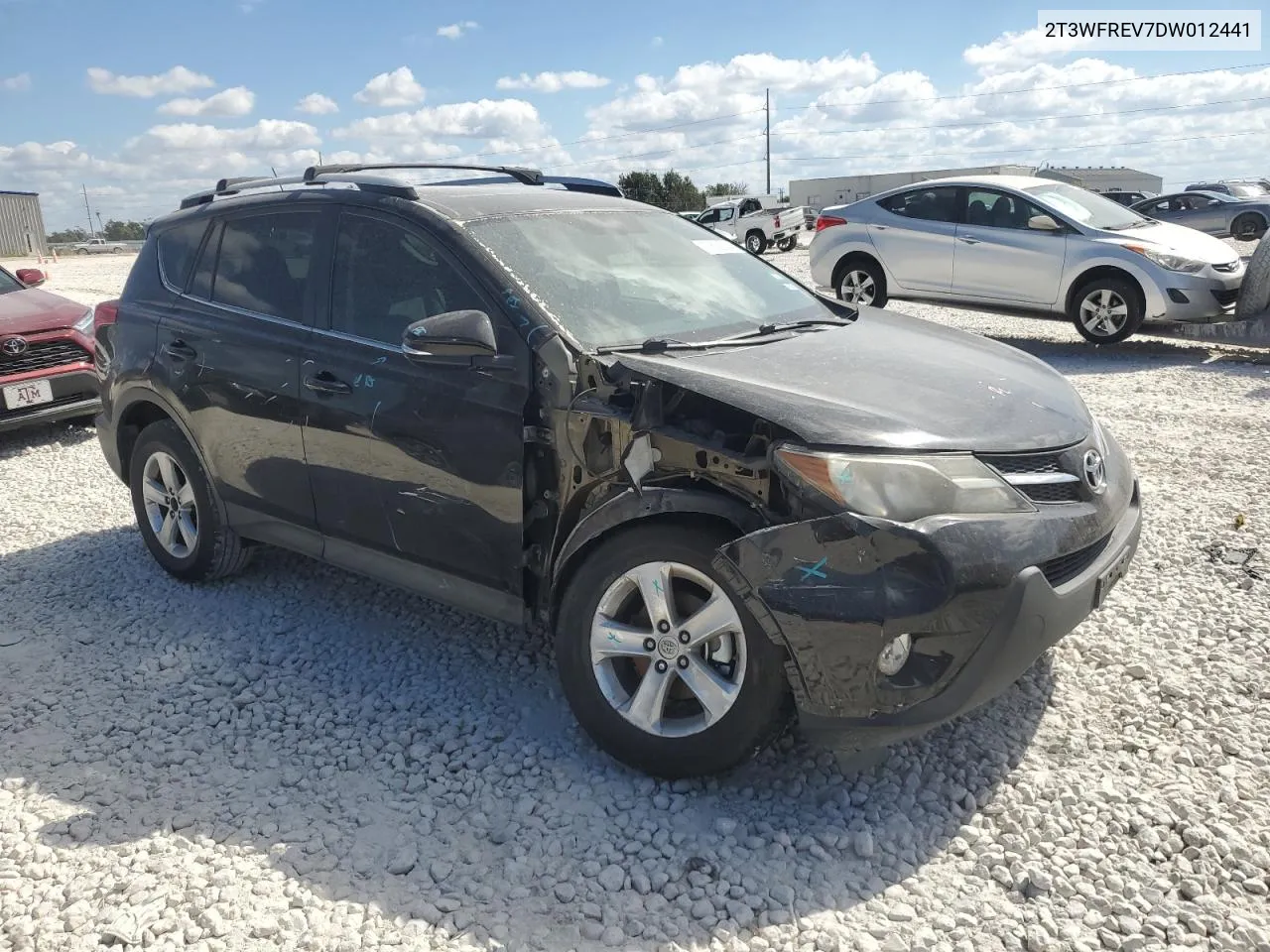 2013 Toyota Rav4 Xle VIN: 2T3WFREV7DW012441 Lot: 77652554