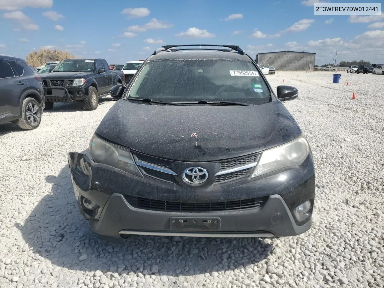 2013 Toyota Rav4 Xle VIN: 2T3WFREV7DW012441 Lot: 77652554