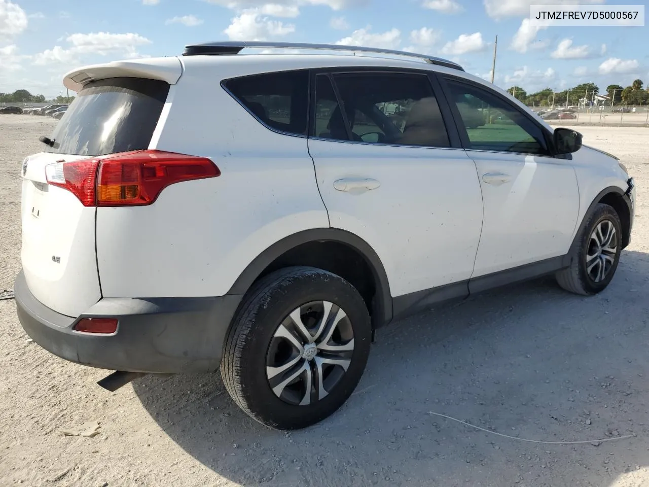 JTMZFREV7D5000567 2013 Toyota Rav4 Le