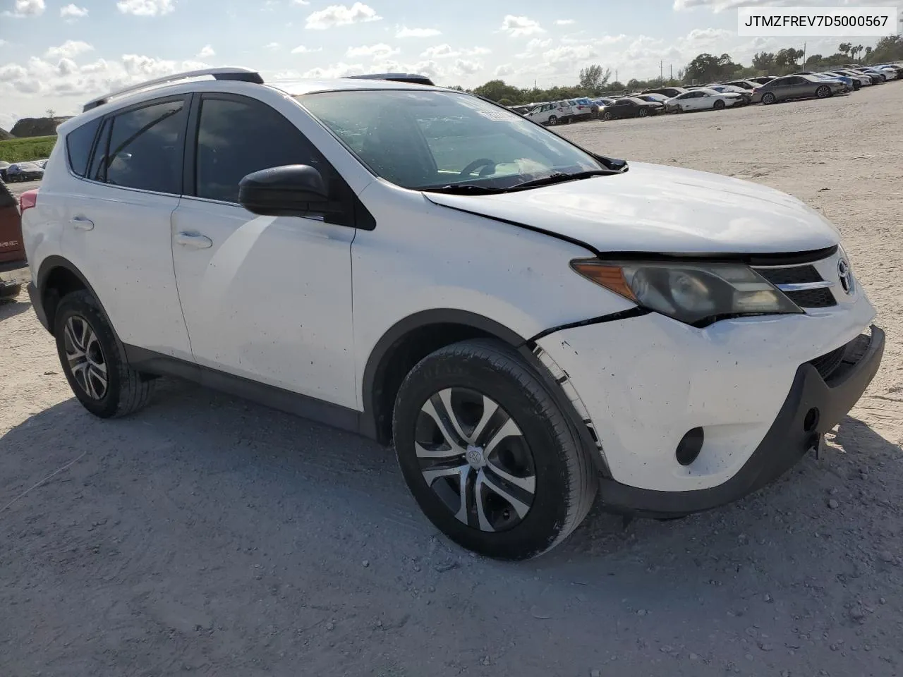 JTMZFREV7D5000567 2013 Toyota Rav4 Le