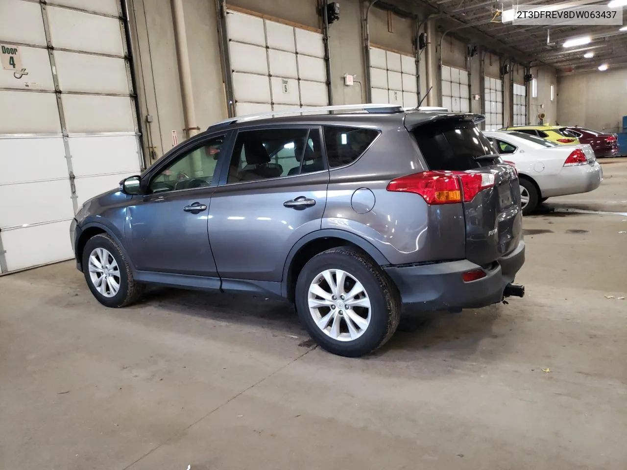 2013 Toyota Rav4 Limited VIN: 2T3DFREV8DW063437 Lot: 78687734