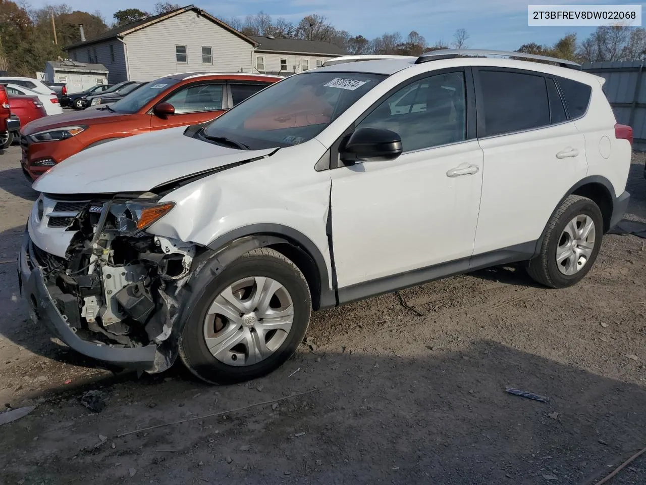 2013 Toyota Rav4 Le VIN: 2T3BFREV8DW022068 Lot: 78707574