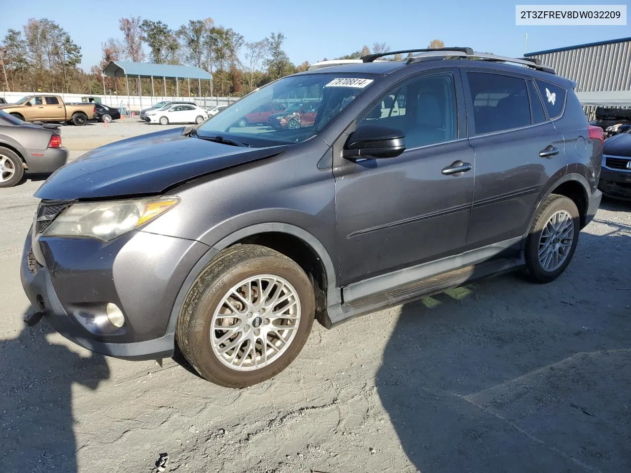 2013 Toyota Rav4 Le VIN: 2T3ZFREV8DW032209 Lot: 78708814