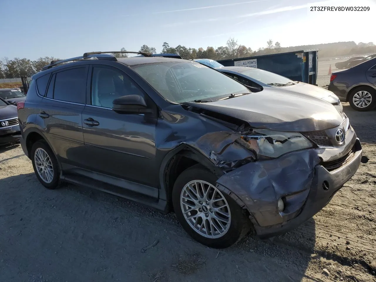 2013 Toyota Rav4 Le VIN: 2T3ZFREV8DW032209 Lot: 78708814