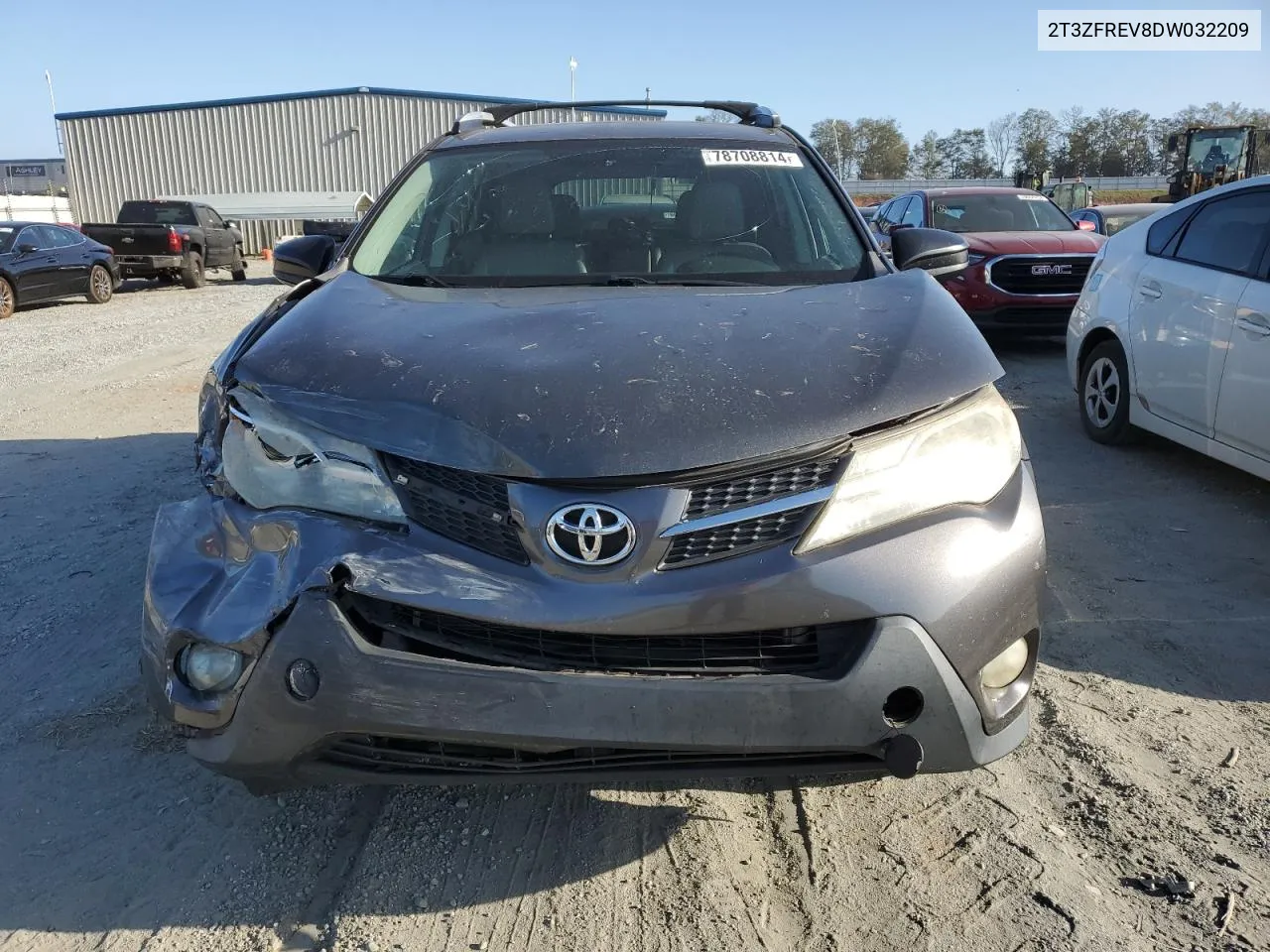 2013 Toyota Rav4 Le VIN: 2T3ZFREV8DW032209 Lot: 78708814