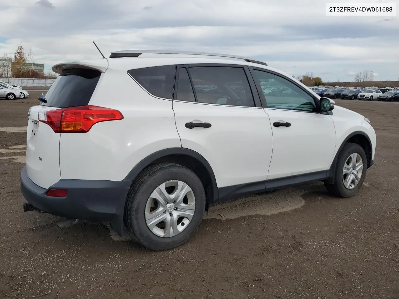 2013 Toyota Rav4 Le VIN: 2T3ZFREV4DW061688 Lot: 78753714