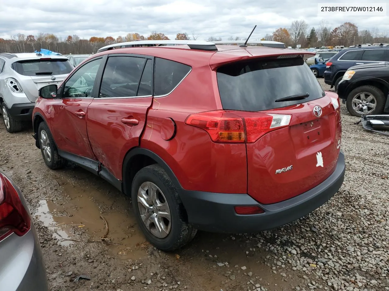 2013 Toyota Rav4 Le VIN: 2T3BFREV7DW012146 Lot: 78818414