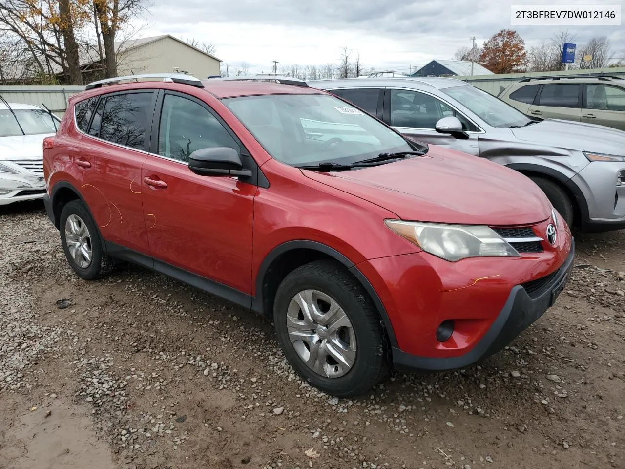 2013 Toyota Rav4 Le VIN: 2T3BFREV7DW012146 Lot: 78818414