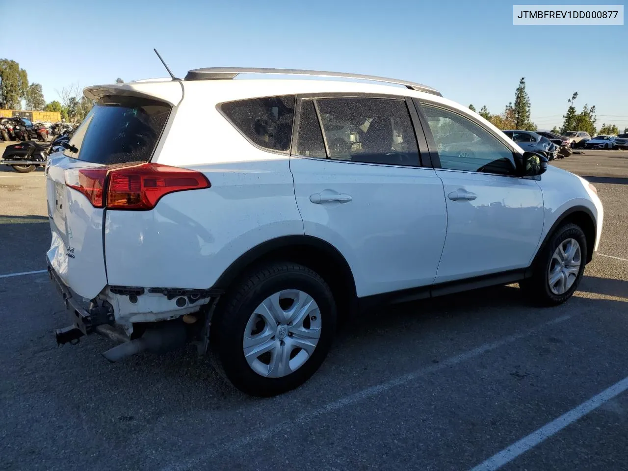 2013 Toyota Rav4 Le VIN: JTMBFREV1DD000877 Lot: 78859114