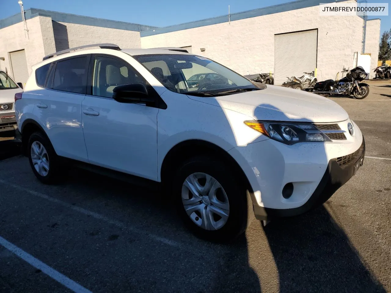 2013 Toyota Rav4 Le VIN: JTMBFREV1DD000877 Lot: 78859114