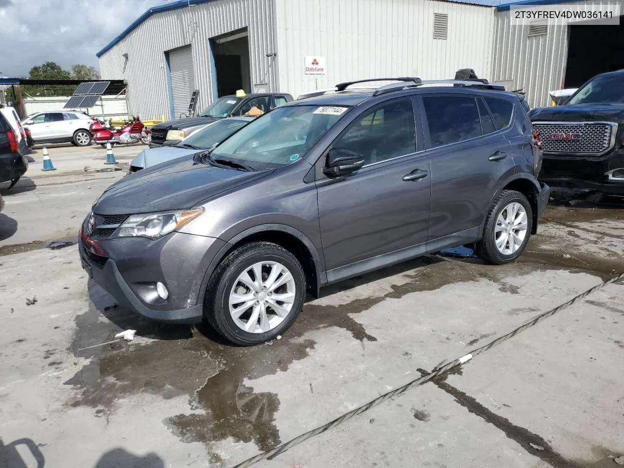 2013 Toyota Rav4 Limited VIN: 2T3YFREV4DW036141 Lot: 79077144