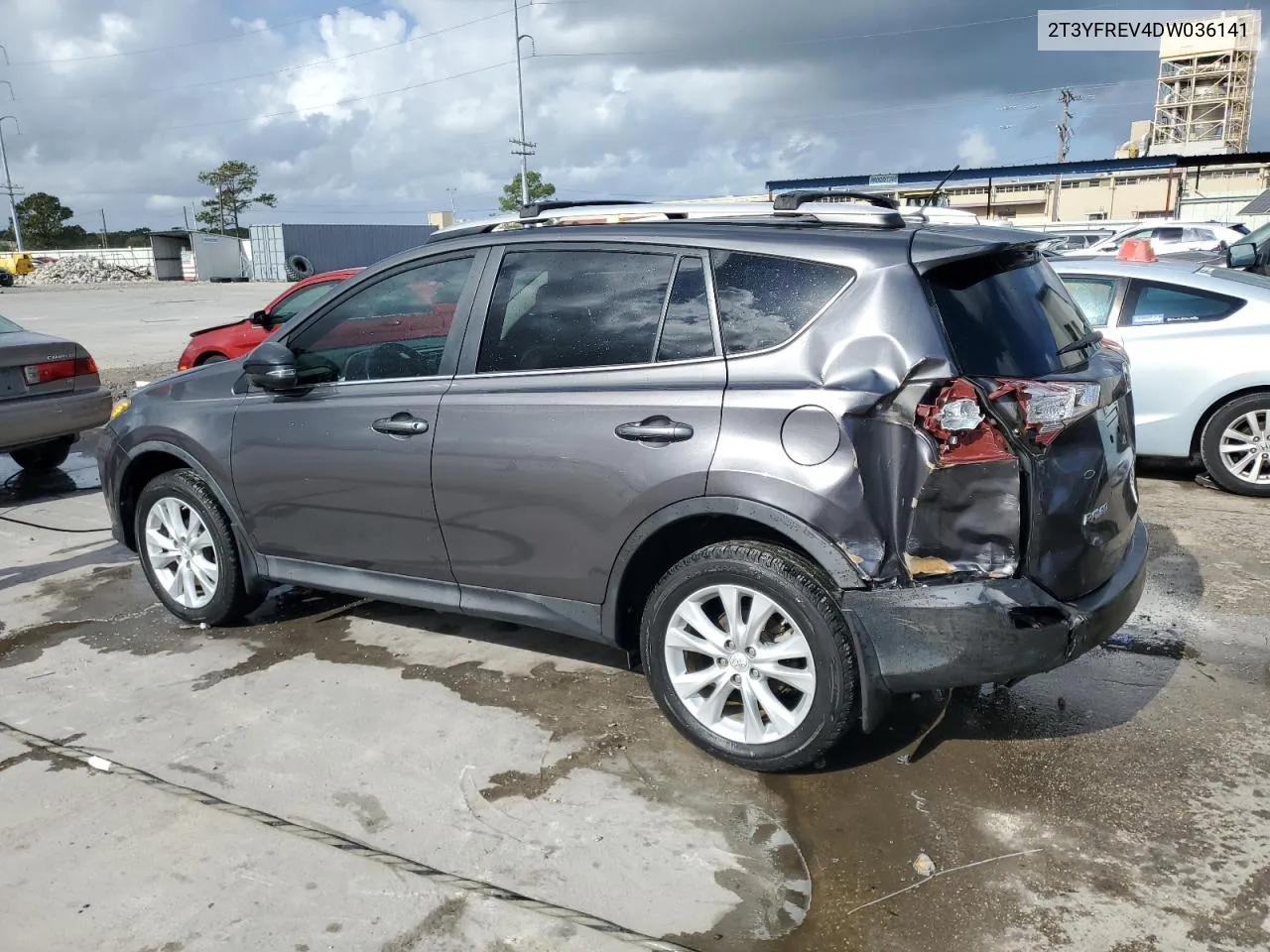 2013 Toyota Rav4 Limited VIN: 2T3YFREV4DW036141 Lot: 79077144