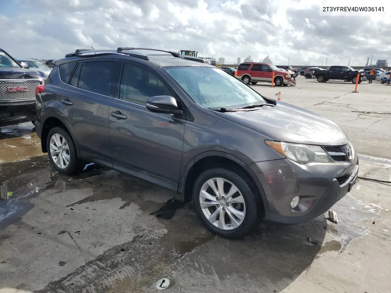 2013 Toyota Rav4 Limited VIN: 2T3YFREV4DW036141 Lot: 79077144