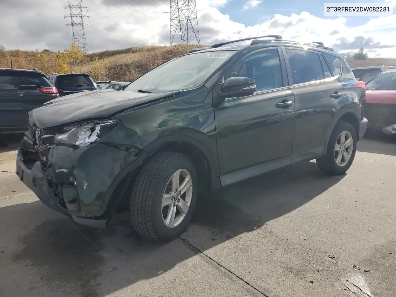 2013 Toyota Rav4 Xle VIN: 2T3RFREV2DW082281 Lot: 79146524