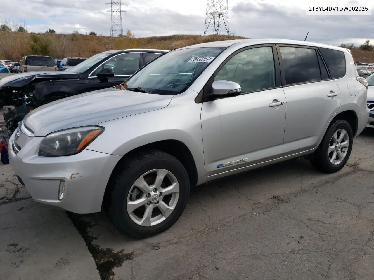 2T3YL4DV1DW002025 2013 Toyota Rav4 Ev