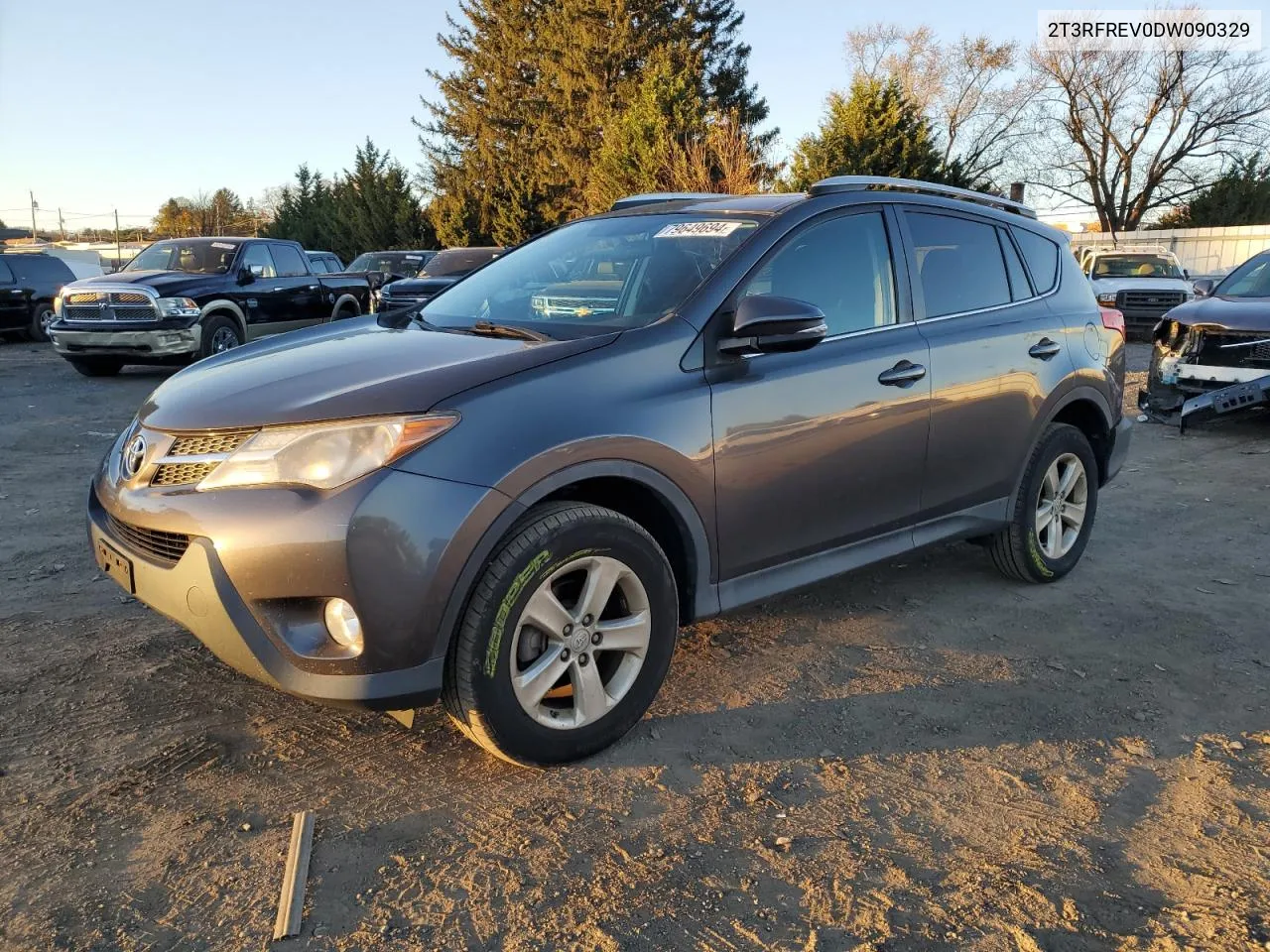 2013 Toyota Rav4 Xle VIN: 2T3RFREV0DW090329 Lot: 79649694