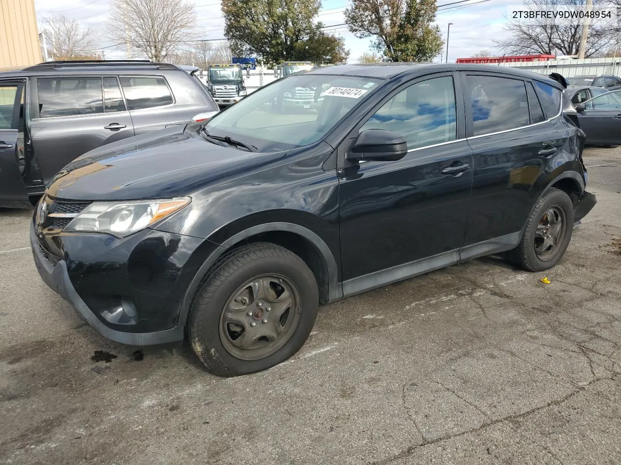 2013 Toyota Rav4 Le VIN: 2T3BFREV9DW048954 Lot: 80140474