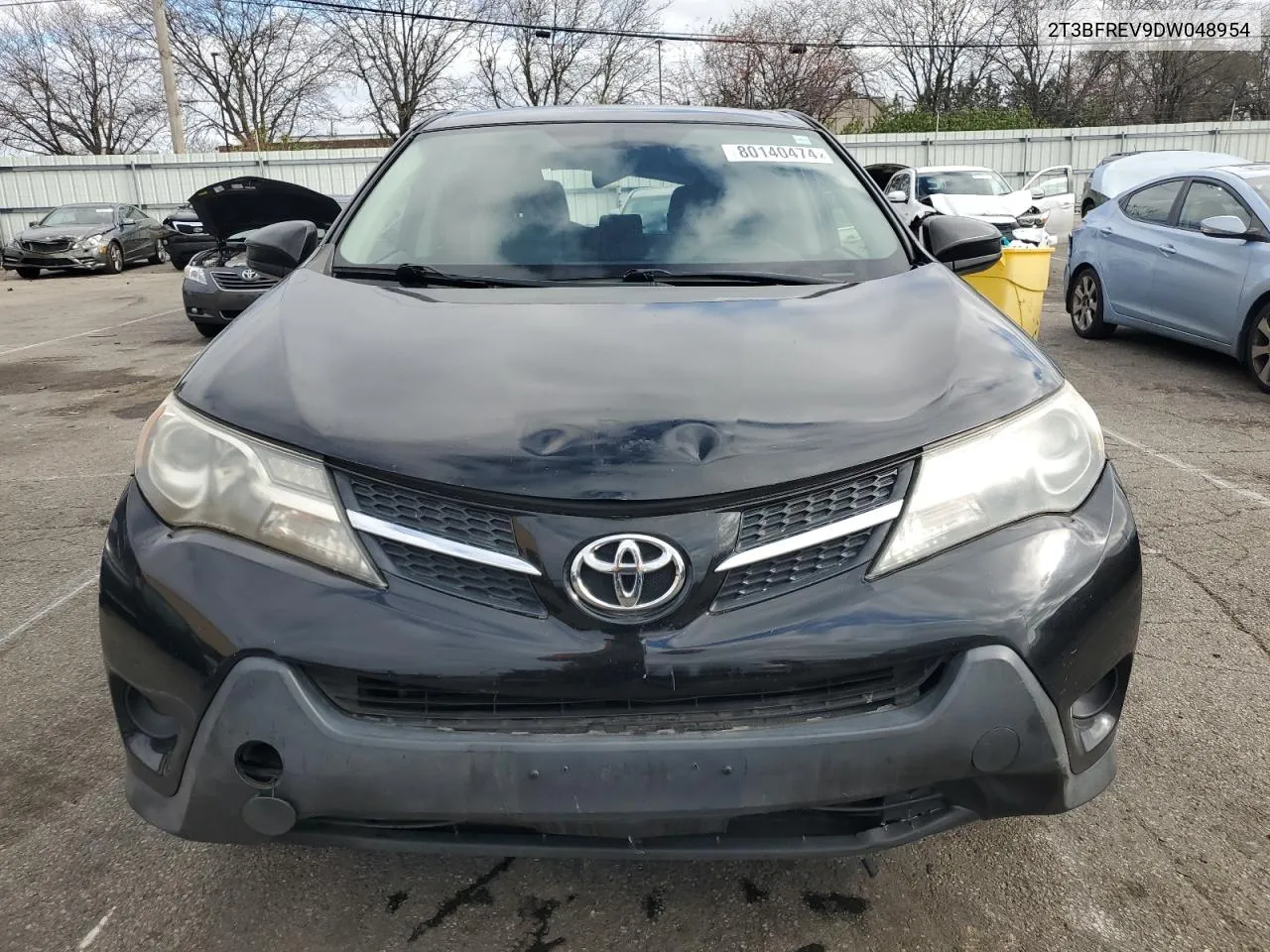 2013 Toyota Rav4 Le VIN: 2T3BFREV9DW048954 Lot: 80140474