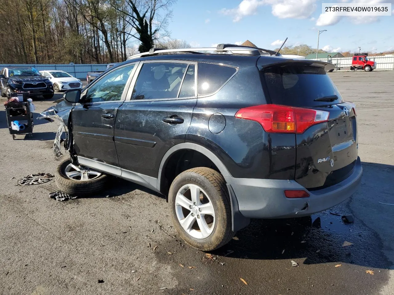 2013 Toyota Rav4 Xle VIN: 2T3RFREV4DW019635 Lot: 80260054