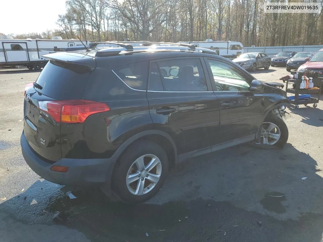 2013 Toyota Rav4 Xle VIN: 2T3RFREV4DW019635 Lot: 80260054