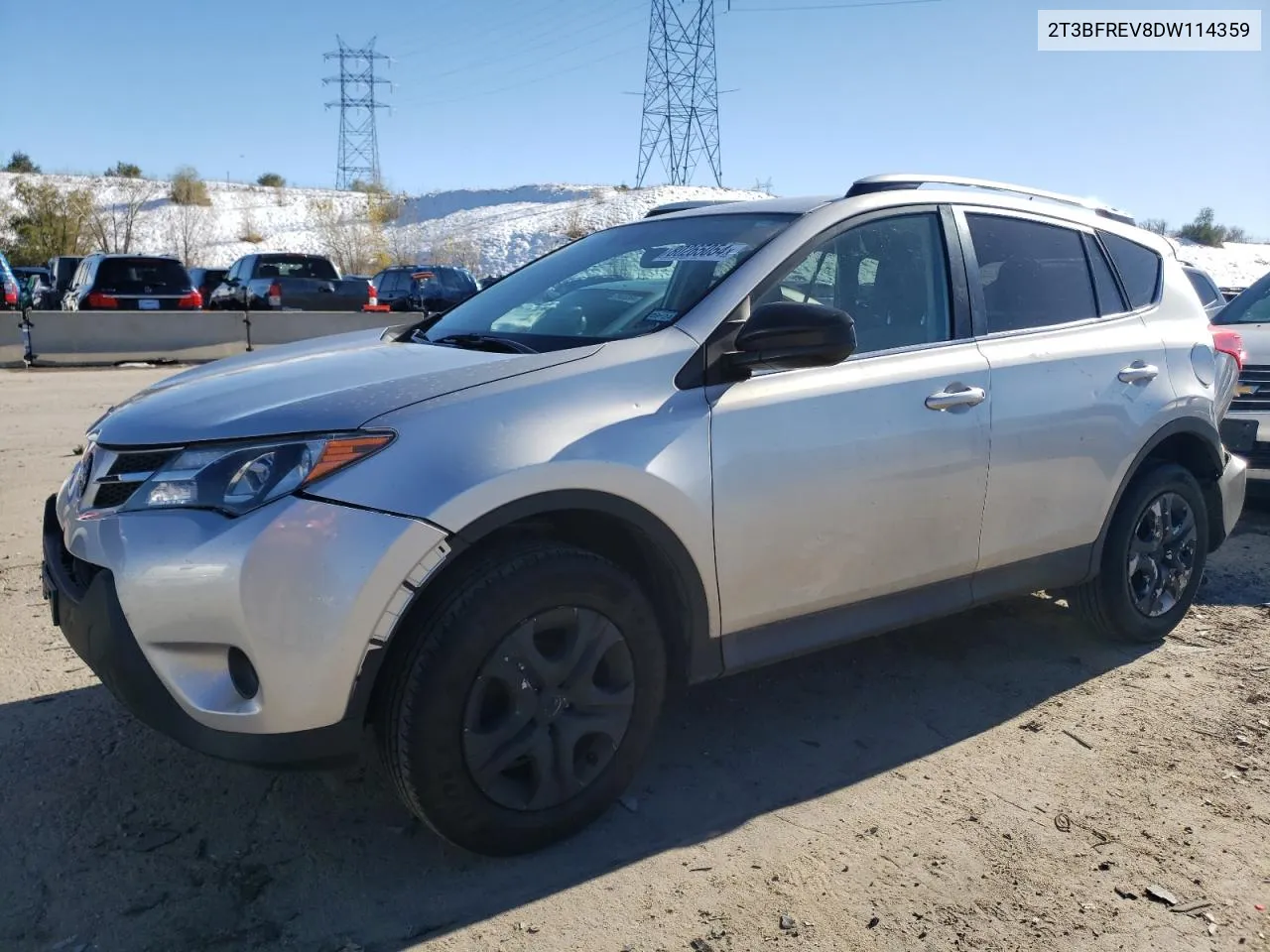 2013 Toyota Rav4 Le VIN: 2T3BFREV8DW114359 Lot: 80265054