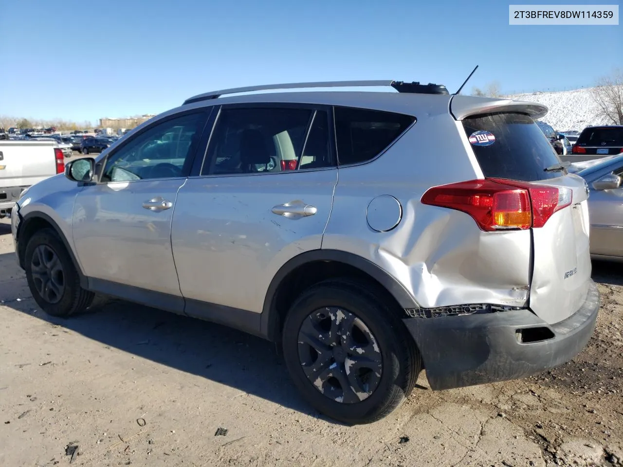 2013 Toyota Rav4 Le VIN: 2T3BFREV8DW114359 Lot: 80265054