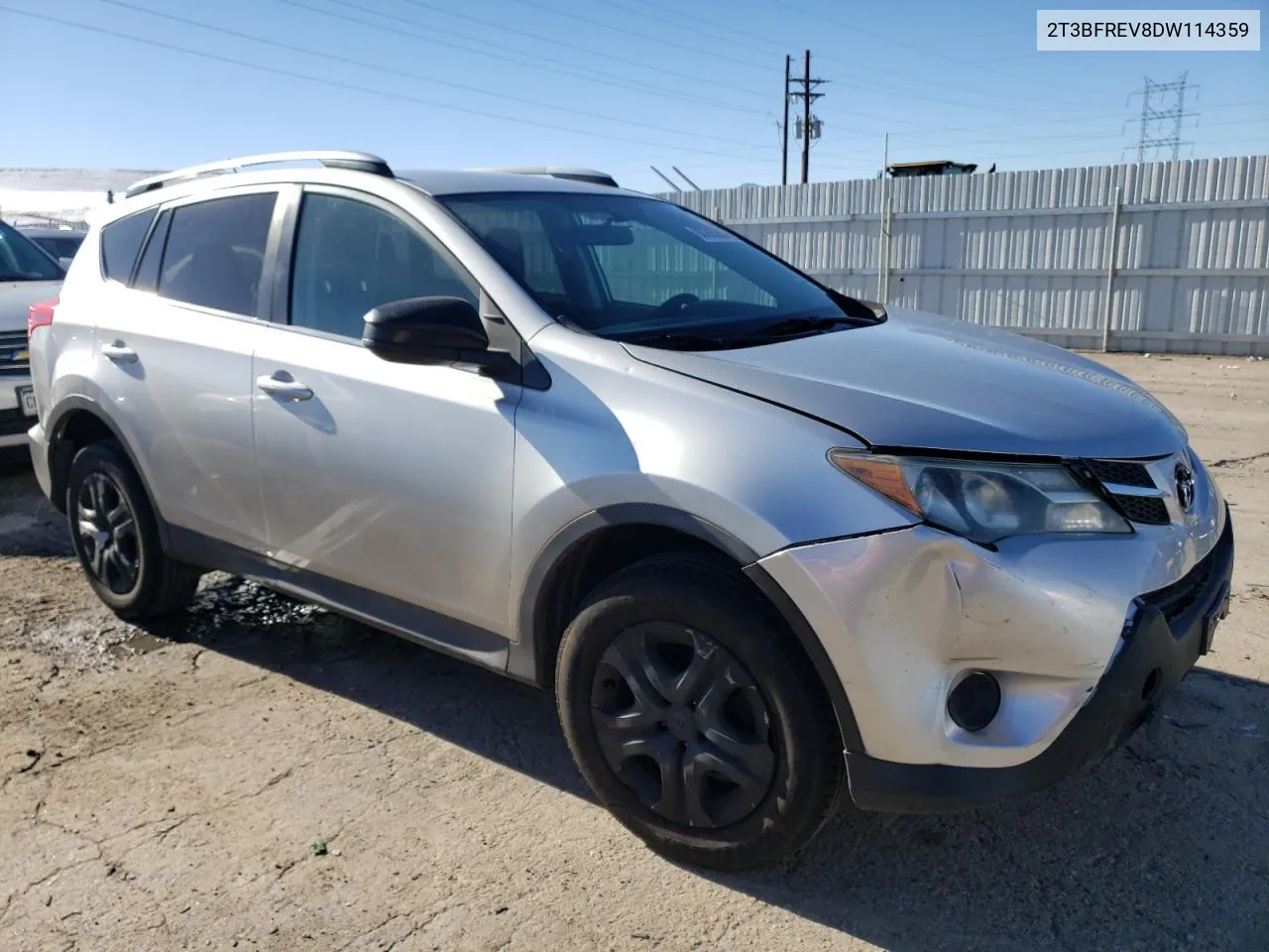 2013 Toyota Rav4 Le VIN: 2T3BFREV8DW114359 Lot: 80265054