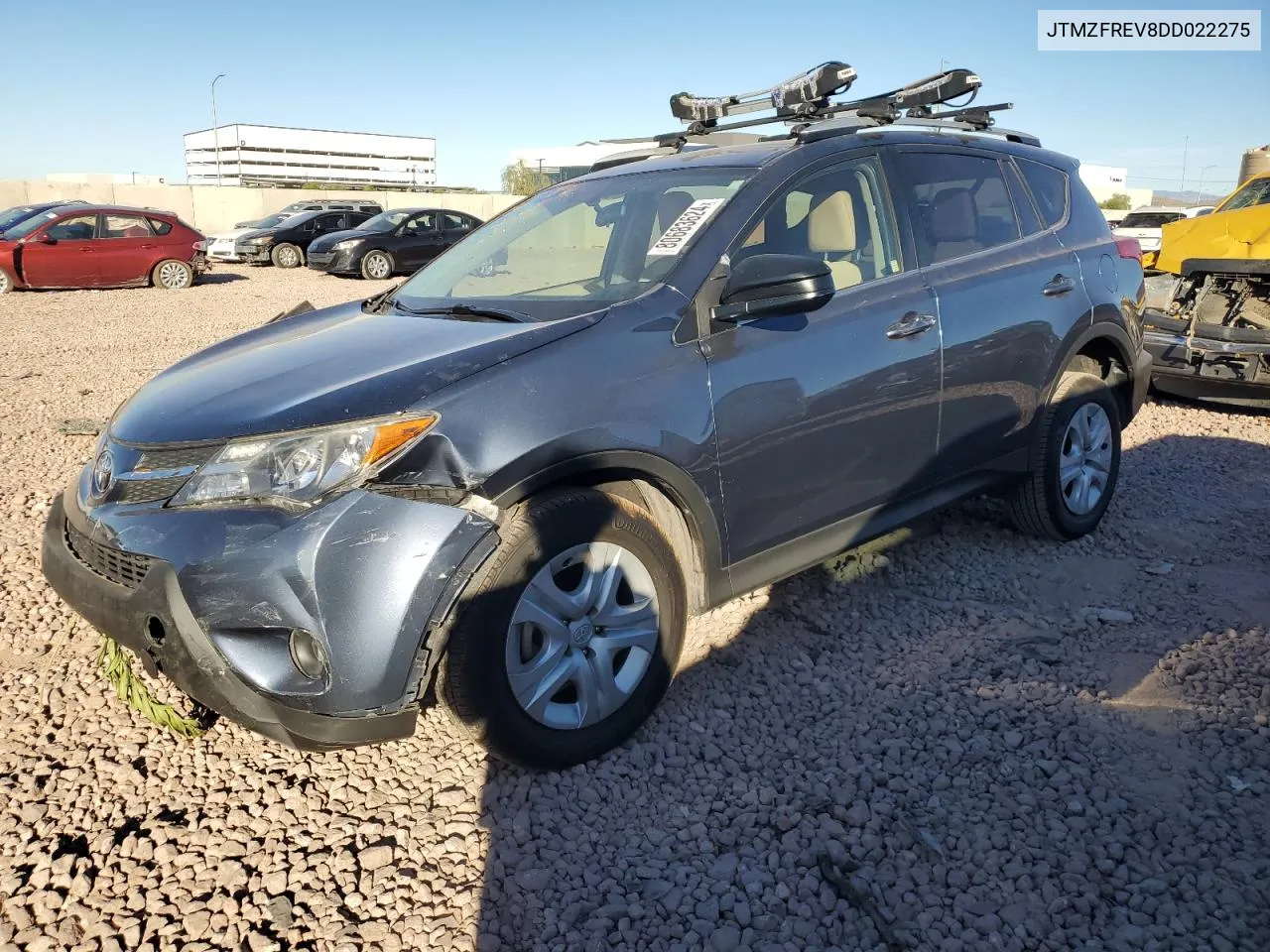 2013 Toyota Rav4 Le VIN: JTMZFREV8DD022275 Lot: 80683624