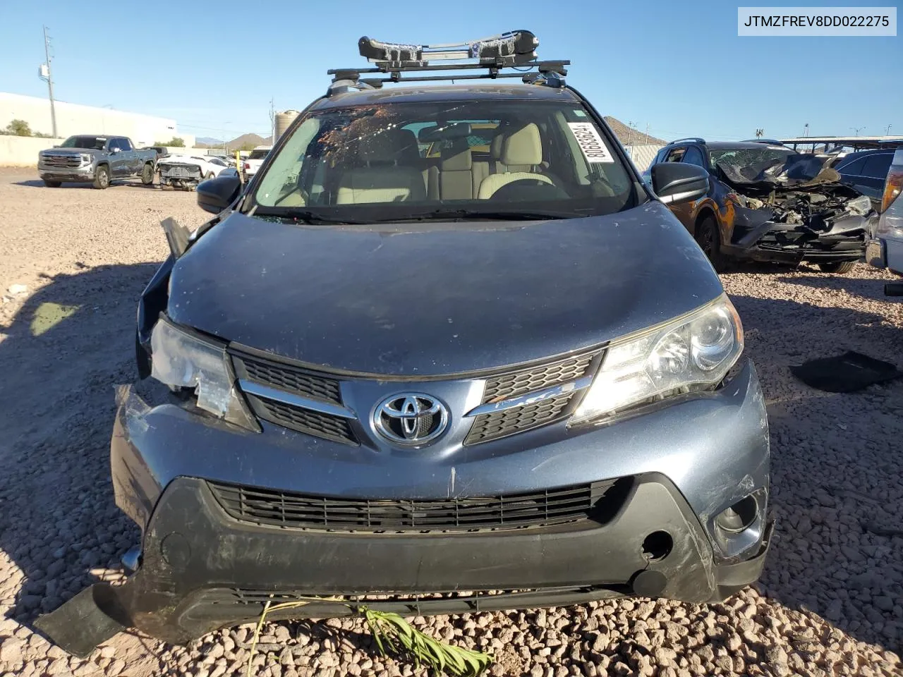 2013 Toyota Rav4 Le VIN: JTMZFREV8DD022275 Lot: 80683624